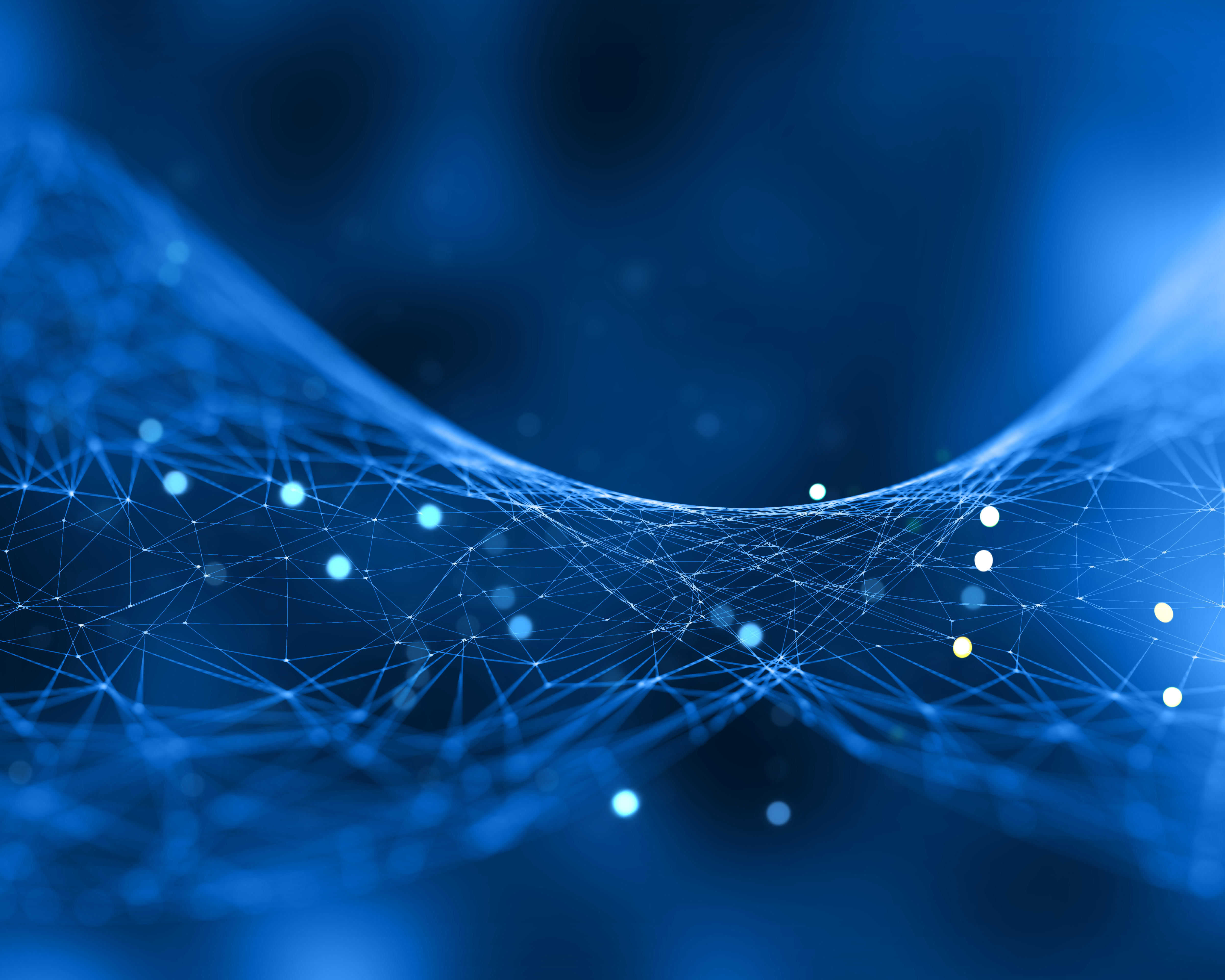 Imagen azul de redes voz de datos